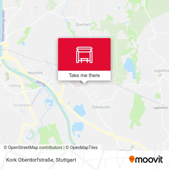 Карта Kork Oberdorfstraße