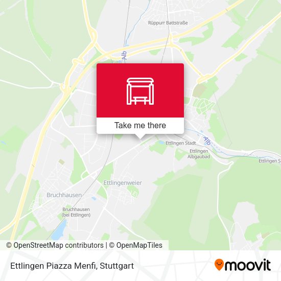 Карта Ettlingen Piazza Menfi