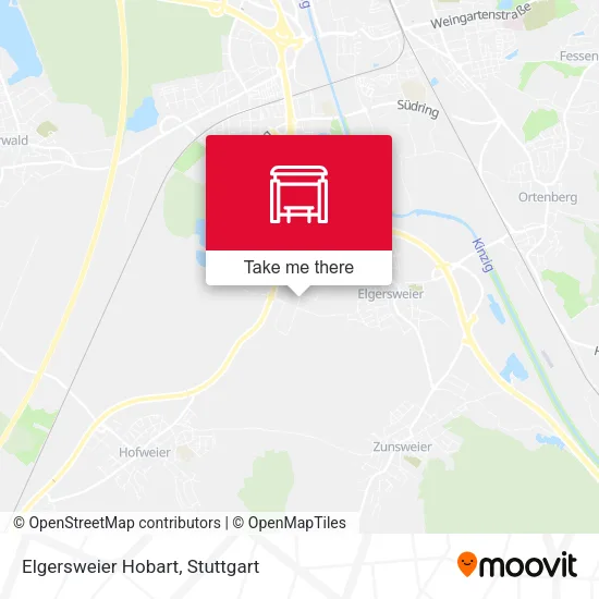 Карта Elgersweier Hobart