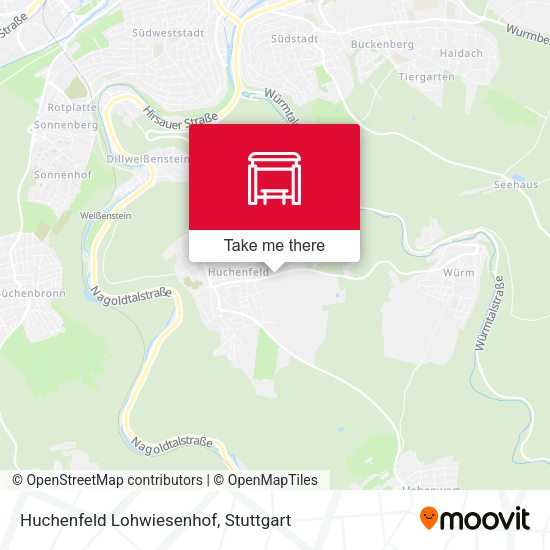 Карта Huchenfeld  Lohwiesenhof