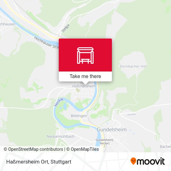 Карта Haßmersheim Ort