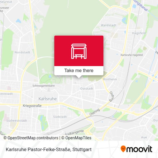 Карта Karlsruhe Pastor-Felke-Straße