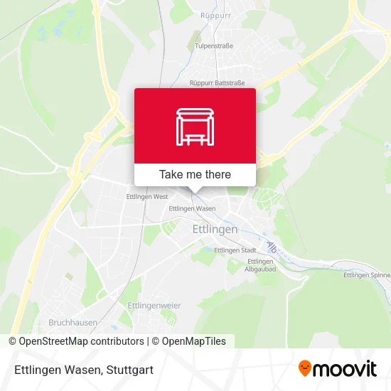 Карта Ettlingen Wasen