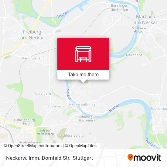 Карта Neckarw. Imm.-Dornfeld-Str.