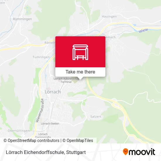 Карта Lörrach Eichendorffschule