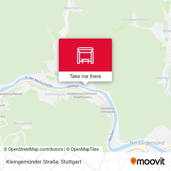 Карта Kleingemünder Straße