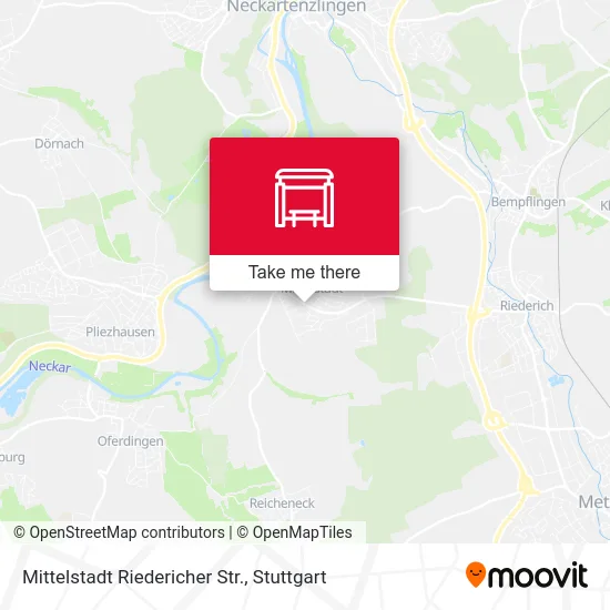 Mittelstadt Riedericher Str. map