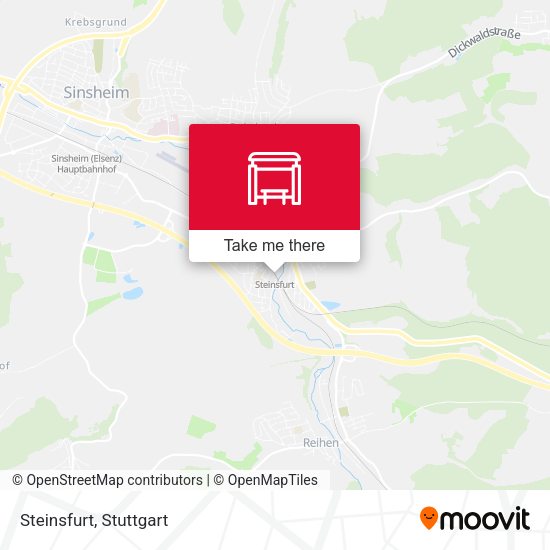 Карта Steinsfurt