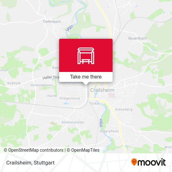 Карта Crailsheim