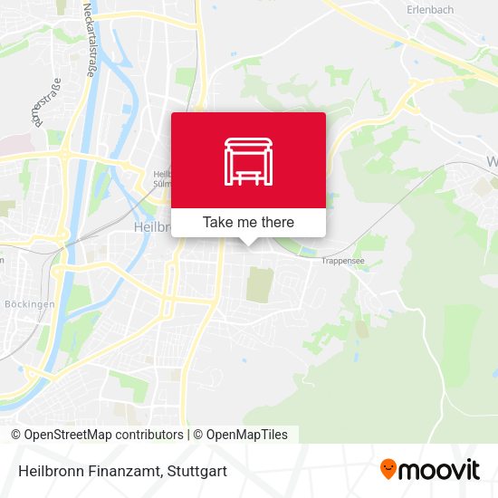 Карта Heilbronn Finanzamt