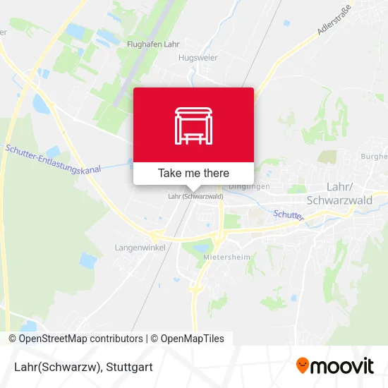 Карта Lahr(Schwarzw)