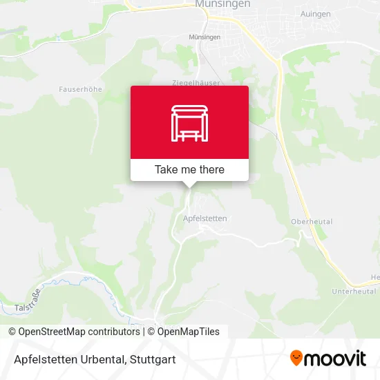 Карта Apfelstetten Urbental