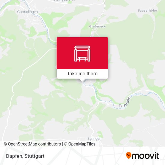 Карта Dapfen