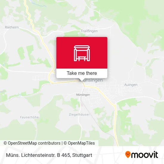 Карта Müns. Lichtensteinstr. B 465