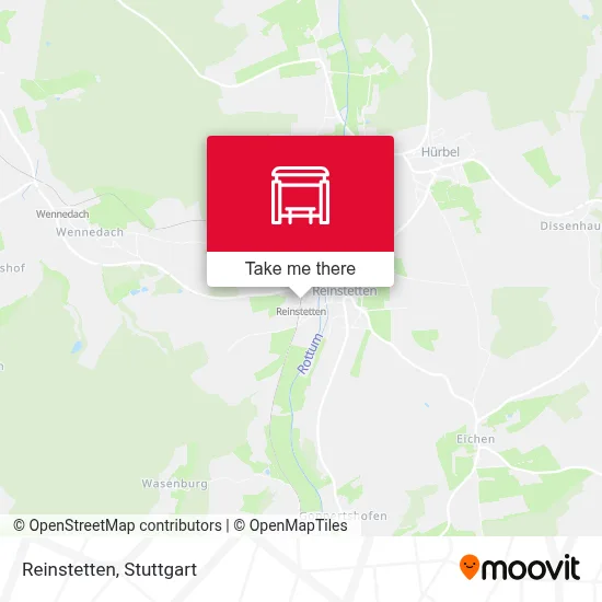 Reinstetten map