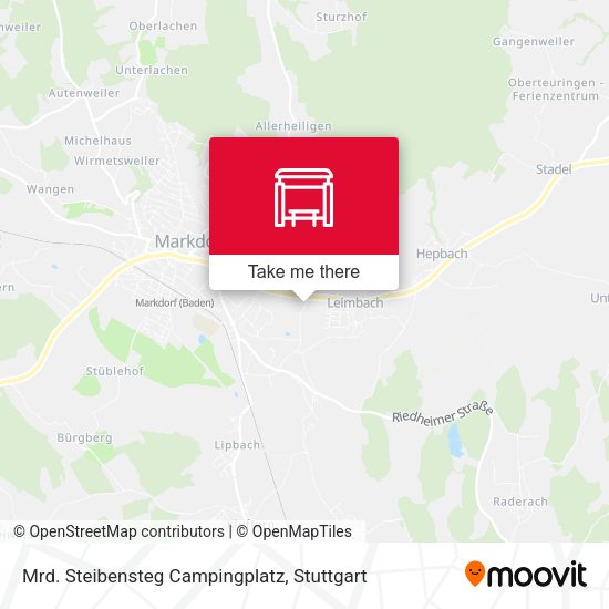 Карта Mrd. Steibensteg Campingplatz