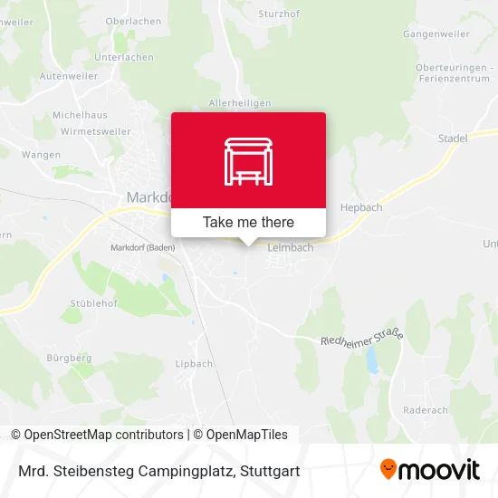 Карта Mrd. Steibensteg Campingplatz