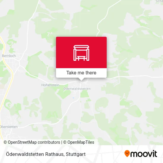 Карта Ödenwaldstetten Rathaus