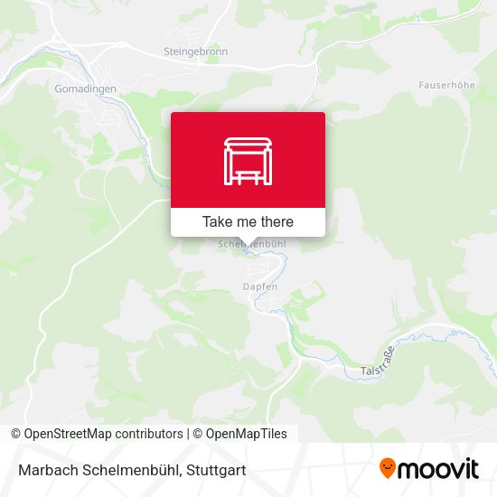 Карта Marbach Schelmenbühl