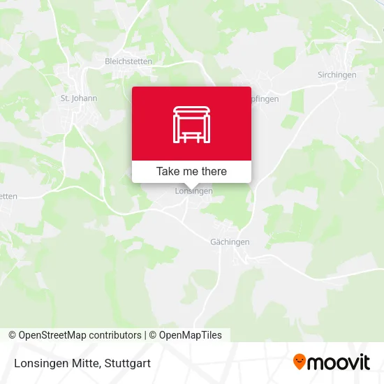 Карта Lonsingen Mitte