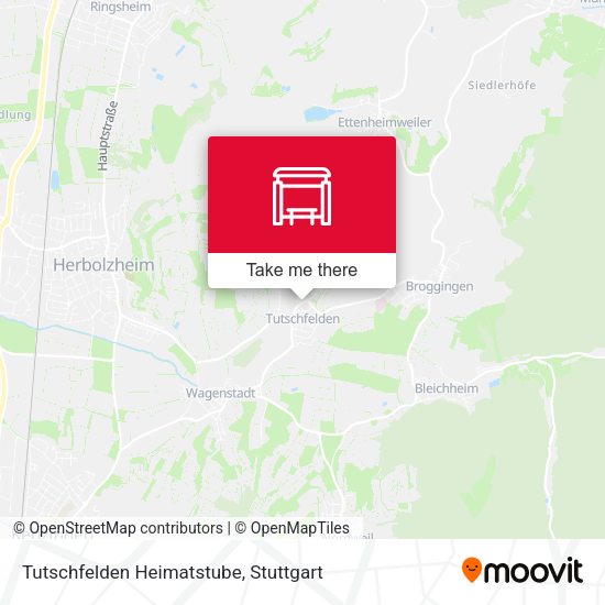Карта Tutschfelden Heimatstube