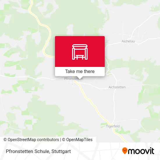 Карта Pfronstetten Schule