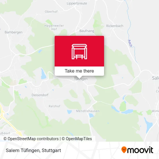 Карта Salem Tüfingen