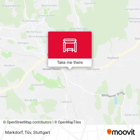 Карта Markdorf, Tüv