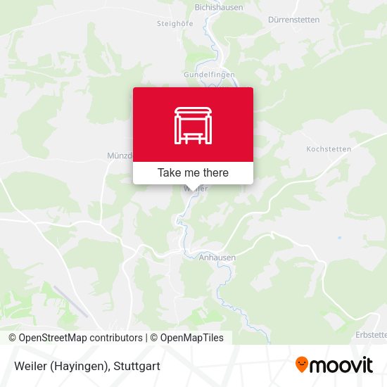 Карта Weiler (Hayingen)