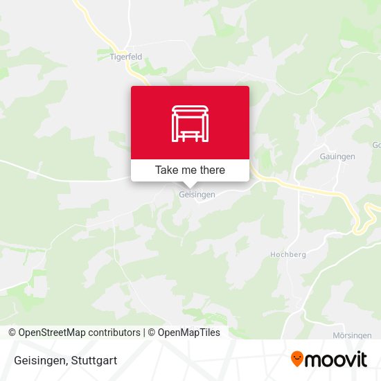 Карта Geisingen