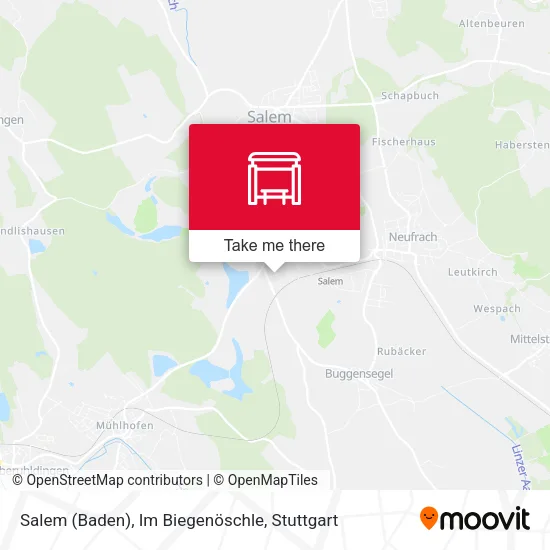 Карта Salem (Baden), Im Biegenöschle
