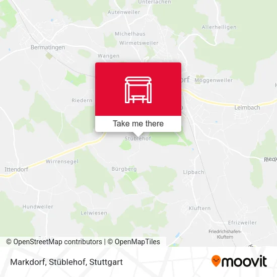 Карта Markdorf, Stüblehof