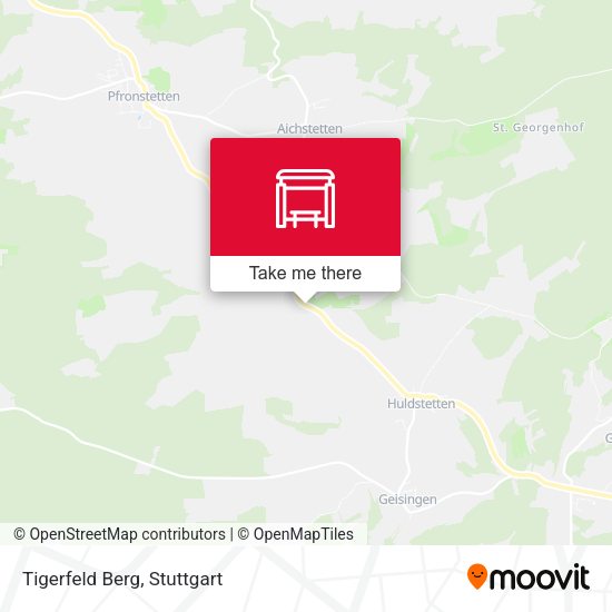 Карта Tigerfeld Berg