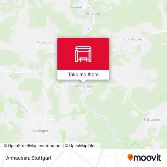 Карта Anhausen