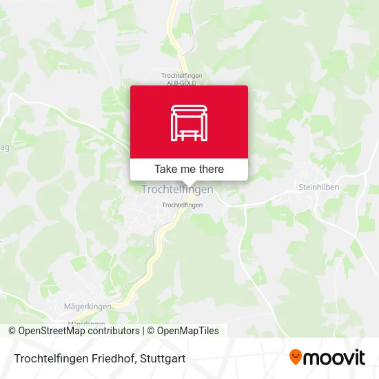 Карта Trochtelfingen Friedhof