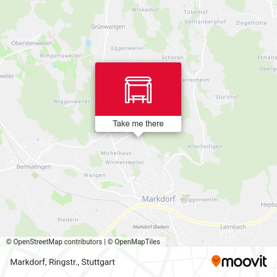 Карта Markdorf, Ringstr.
