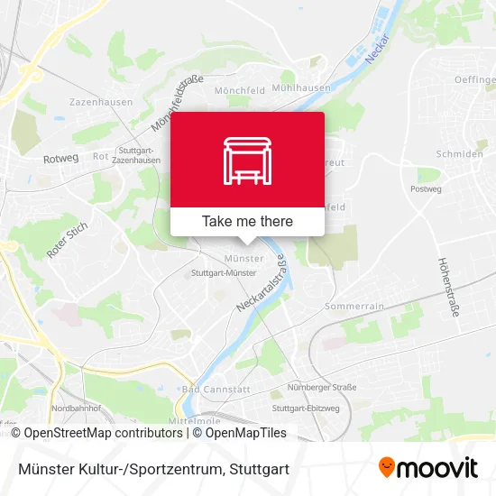 Карта Münster Kultur-/Sportzentrum