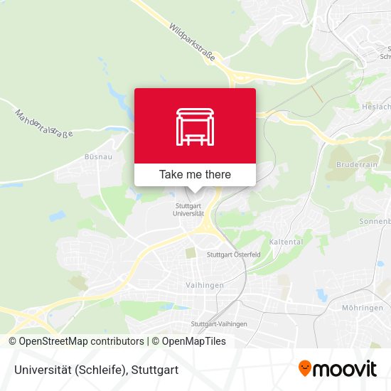 Карта Universität (Schleife)