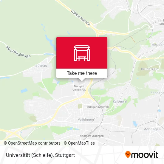Карта Universität (Schleife)