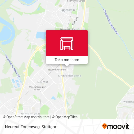 Карта Neureut Forlenweg