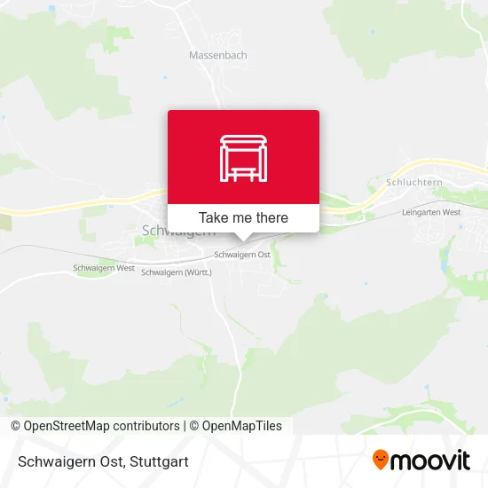Карта Schwaigern Ost
