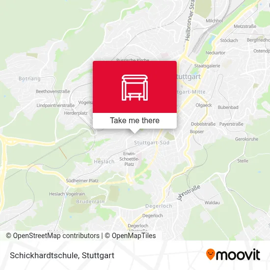 Schickhardtschule map