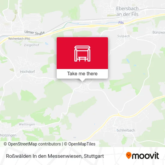 Карта Roßwälden In den Messenwiesen