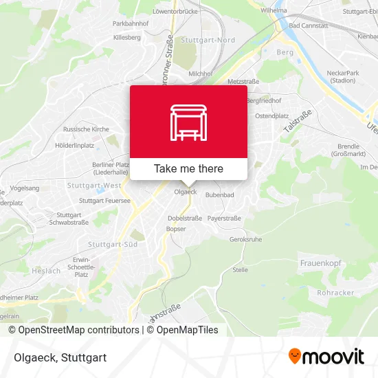 Olgaeck map