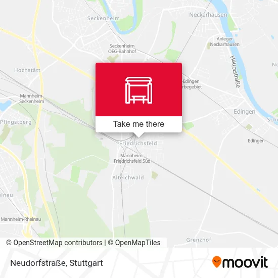 Neudorfstraße map