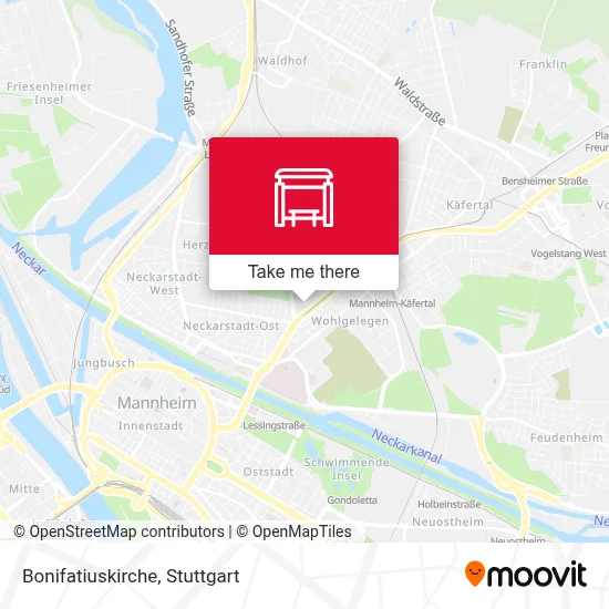 Bonifatiuskirche map