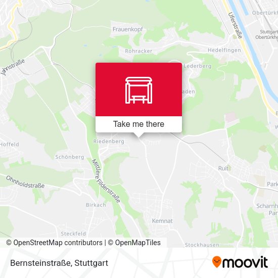 Карта Bernsteinstraße