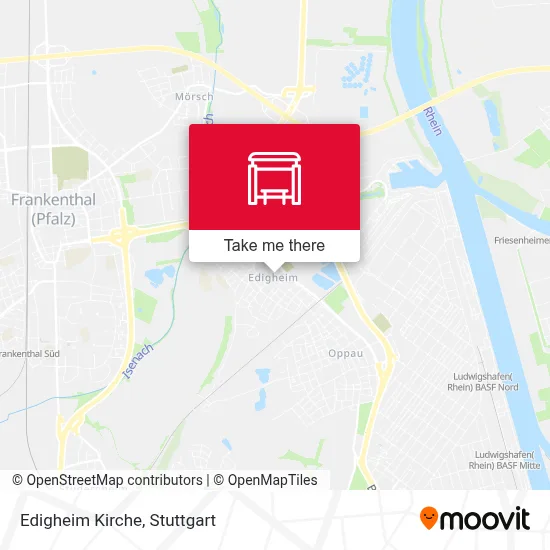 Edigheim Kirche map
