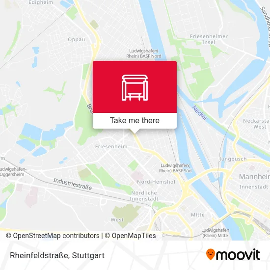 Rheinfeldstraße map