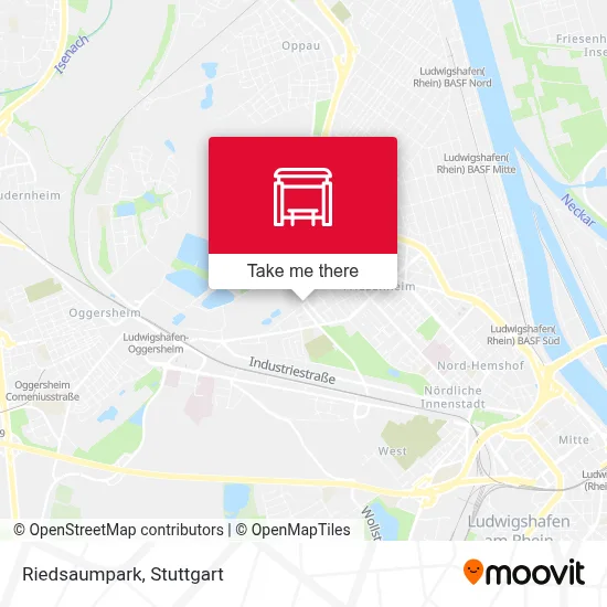 Riedsaumpark map